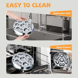 Slow Feeder Dog Bowls Non-Slip Metal Dog Food Bowls With Heart And Bones Design For Small Medium Large Dogs