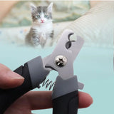 Stainless Steel Half Moon Blade Nailclippers Household Cat Claw Nail Cutters Beauty Clippers For Pets Cats Dog Supplies J.S.M