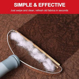 Ergonomic pet hair remover tool – effortless fur clean up for home and travel use