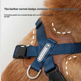 Durable Dog Harness X Chest-Back for Outdoor Adventures, Secure Fit with Easy Control Handle