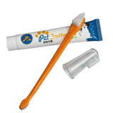 Toothpaste set for dogs promoting fresh breath, tartar removal, and overall canine oral hygiene daily.