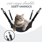 Modern pet hammock bed with stylish finish, orthopedic support, and machine washable comfort for pets