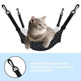 Cozy designer pet hammock with elevated structure, breathable materials, and multi-size fit for pets