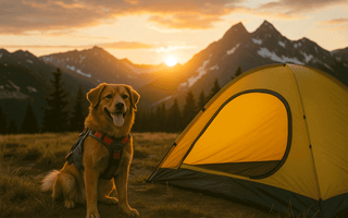 Camping With Your Dog Safety Tips