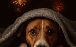 Dogs and Fireworks in the UK: How to Keep Your Pup Calm & Safe (2025 Guide)