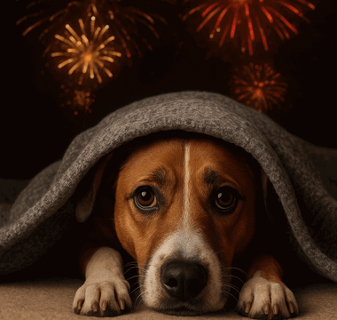 Dogs and Fireworks in the UK: How to Keep Your Pup Calm & Safe (2025 Guide)