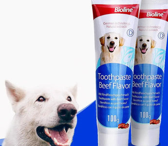 Bioline Toothpaste image with dog