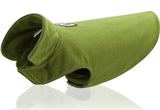 High-quality fleece dog vest, providing optimal insulation and style for cold climates.