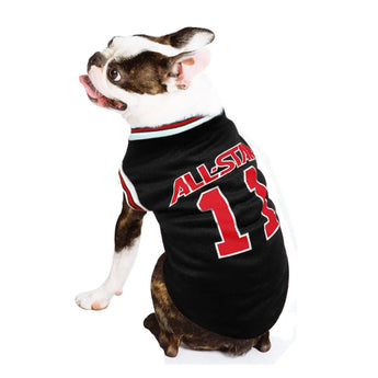 Casual cotton dog shirt for pets, breathable summer vest ideal for warm sunny days.