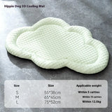Cool mat for dogs in summer with breathable ice pad design for indoor and outdoor use