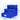 Lightweight dog stairs with durable sponge steps, helping pets easily climb onto tall furniture. -  Dark-Blue-30x30x35