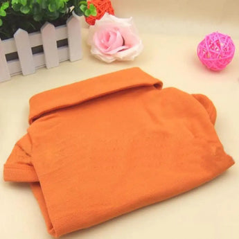 Elegant dog polo shirt with breathable fabric, perfect for casual outings and pet photoshoots. -  Orange-XS