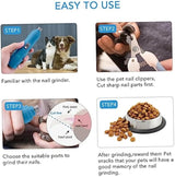 Portable and Quiet Electric Dog Nail Grinder for Stress-Free Care