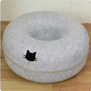 Cat Bed Comfortable Round Cat Tunnel J.S.M