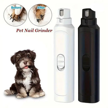 Professional Pet Nail Grinder - Quiet Motor, Adjustable Speed, and Safe for Small & Large Pets