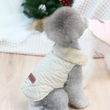 Comfortable and durable embroidered dog jacket for small breeds, perfect for everyday wear in multiple colors