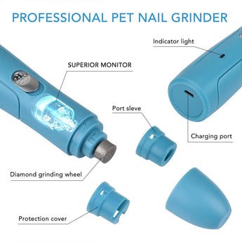 Efficient Dog Nail Grinder for Comfortable Nail Trimming at Home