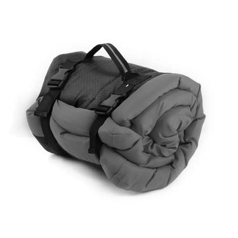 Universal pet mat with waterproof Oxford surface, durable for crates, carriers, sofas, and floors -  Grey