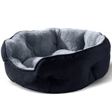 Cathouse Doghouse Round Pet Bed  Oval Nest Black / 48X50X15CM