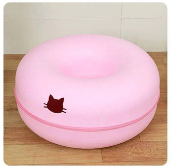 Cat Bed Comfortable Round Cat Tunnel J.S.M