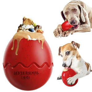 Dog Slow Food Feeder Dinosaur Egg