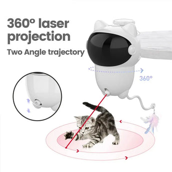 Premium automatic random laser movement toy for stimulating playful cats and kittens