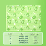 cooling mat close up green