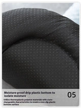 3D breathable cool dog pad with ice layer for kennel comfort, ideal in hot temperatures