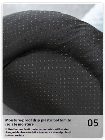 3D breathable cool dog pad with ice layer for kennel comfort, ideal in hot temperatures