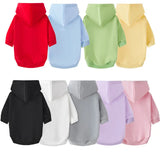 Dog Hooded Sweater In Various Colours