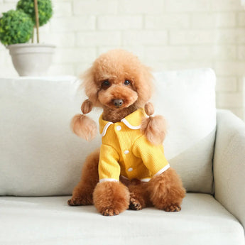 Dog Clothes Doll Collar Fleece Warm Sweater J.S.M