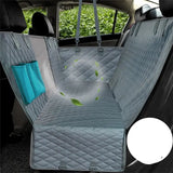 Car Dog Back Seat Cushion Cover – Adjustable, Anti-Seepage, Fits All Cars -  Blue