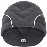 top view grey pet bed