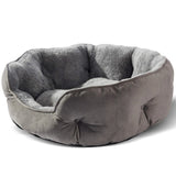 Cathouse-inspired round bed offering calming comfort for pets during cold UK autumn and winter nights