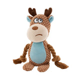 deer Gentle chewer-friendly donkey plush squeaky toy for joyful dog play.