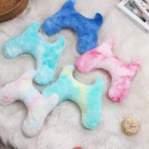 Pet Pillow Super Soft Tie-dyed Plush Cat Supplies Pet Products - J.S.M