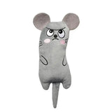 Cat Pet Plush Toys grey