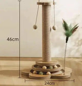 Wear Resistant Cat Scratching Post - J.S.MCat Toy , Cat ProductCJJT179251502BY