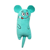 Cat Pet Plush Toys Bright blue