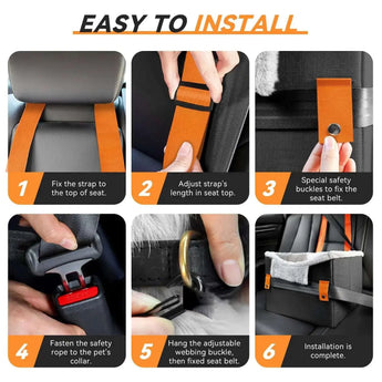 set up of seat 