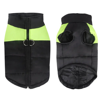 Soft, thickened cotton dog clothing to keep your dog cozy during winter outings.