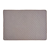 Portable cooling mat for dogs, summer heat relief pet bed, perfect for indoor and outdoor use.