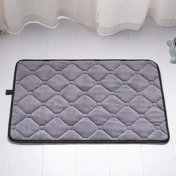 Large Dog Pet Plush Warm Mat – Luxurious Crystal Velvet 