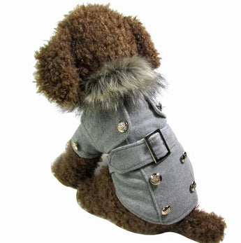 Dog clothes warm cotton pet clothing wearing jacket