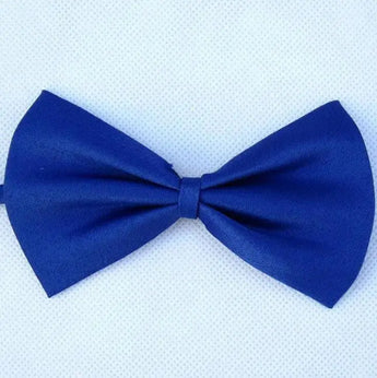 Adjustable Dog Cat Bow Tie Collection for Stylish Pets dark blue