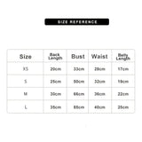 Beat the Heat with Dog Cooling Vest sizes chart