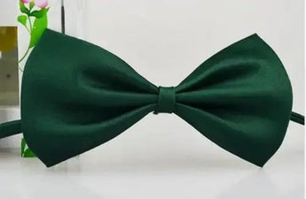 Adjustable Dog Cat Bow Tie Collection for Stylish Pets dark green 