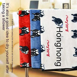 Dog Kennel Coral Fleece Blanket