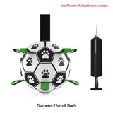 Interactive Dog Football Toy Soccer Ball Inflated Training Toy For Dogs - J.S.MDog Toy, Dog ProductCJGY1858682-D