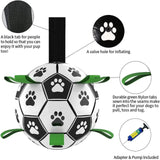 Interactive Dog Football Toy Soccer Ball Inflated Training Toy For Dogs - J.S.MDog Toy, Dog ProductCJGY1858682-A